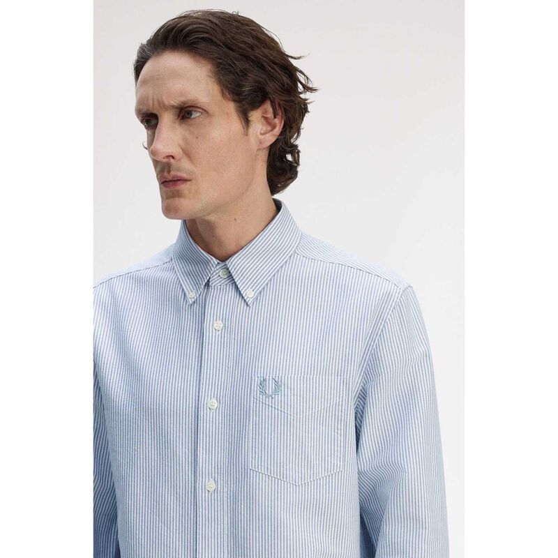 Fred Perry Oxford Stripe Shirt image number 1